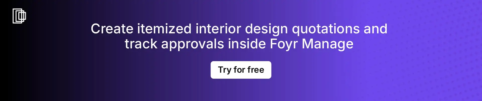Foyr Manage estimate builder shows itemized interior design quotation with approval tracking Foyr Manage estimate builder shows itemized interior design quotation with approval tracking