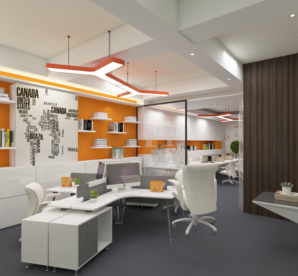 Bright creative office space «