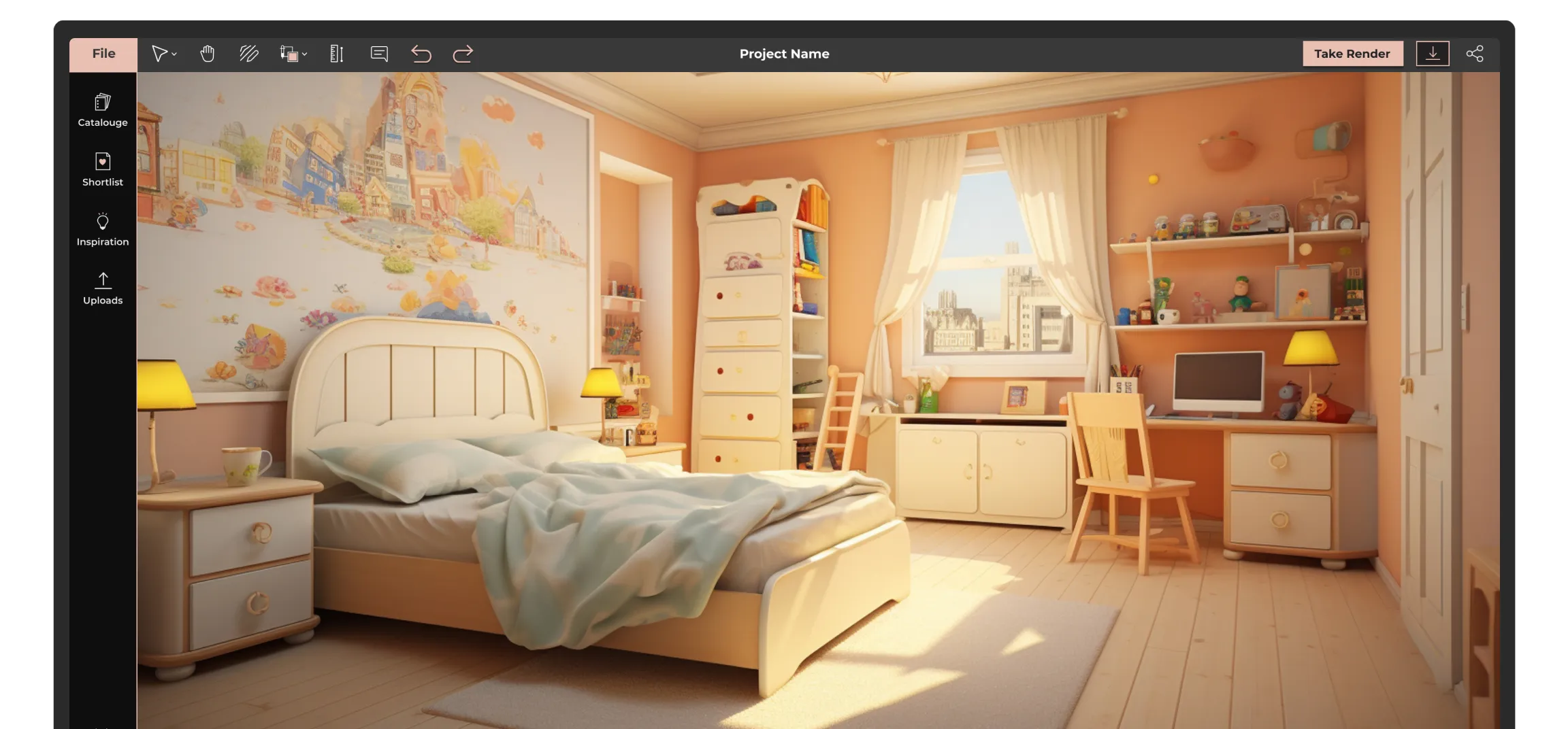 kids room design tool
