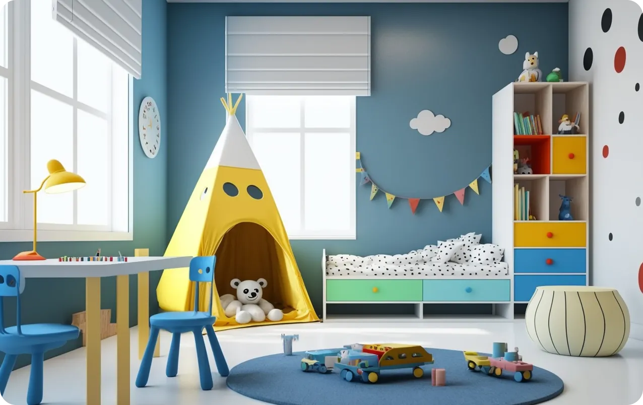 3 ways Foyr elevateskids room layout