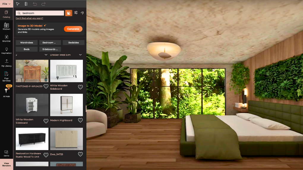 Switch to 3D and Refine Design