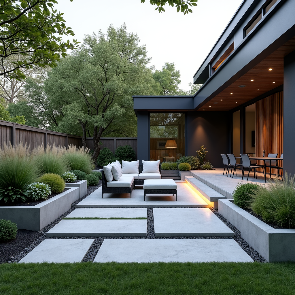 Modern Residential  Garden Design