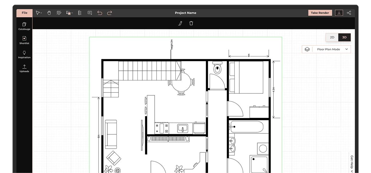 Floor Plan Banner