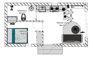 Modern Studio Apartment