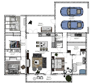Modern Single-Storey House