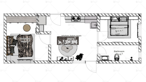 Compact 2-Bedroom Tiny Home