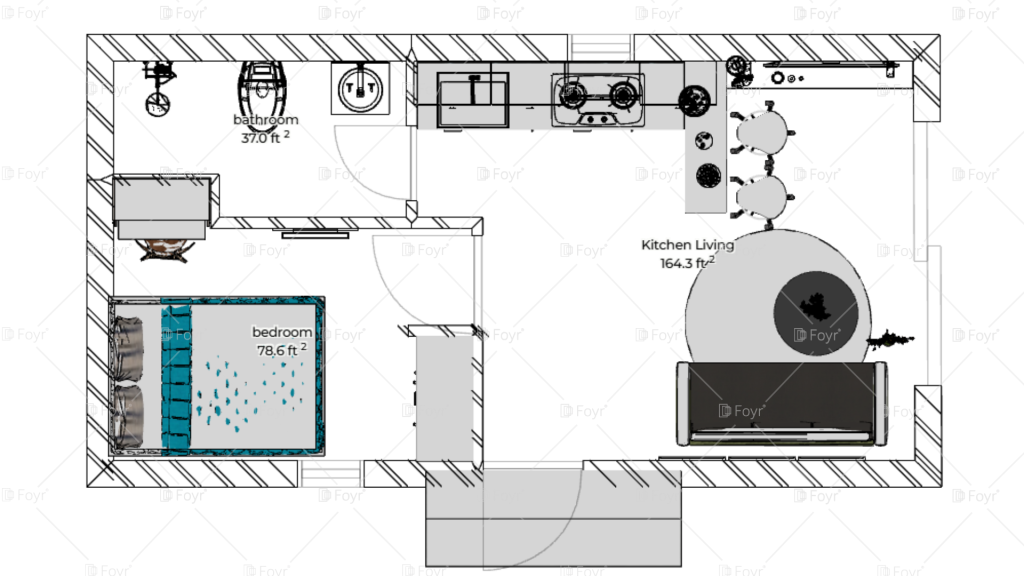 Modern Studio Apartment