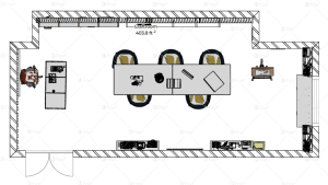 Craft Room floor plan