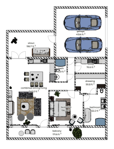 Luxury One-Bedroom House