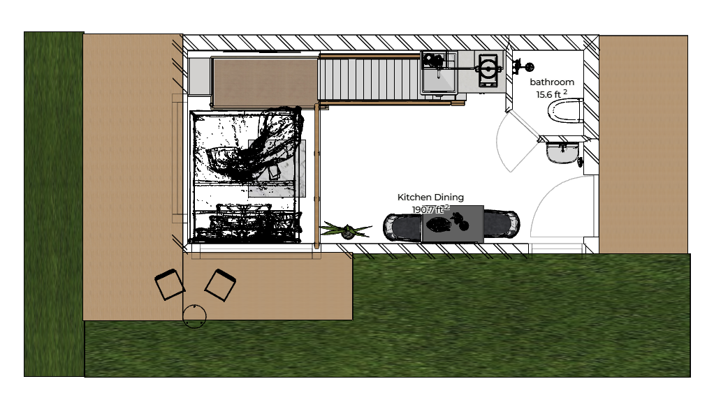 Compact Micro Apartment