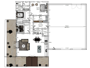 Modern Ranch-Style Layout