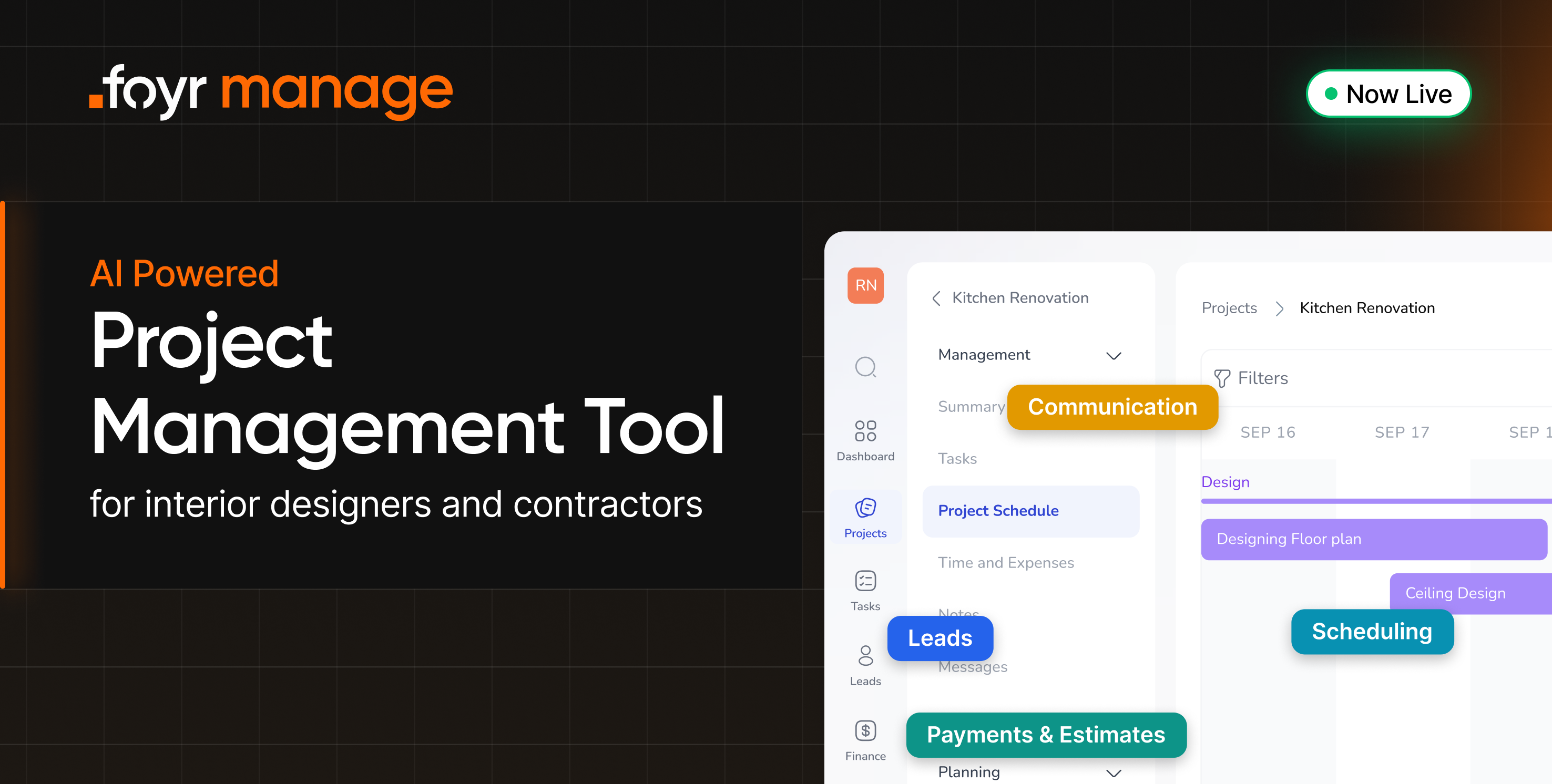 Foyr Project Management Tool — Now Live